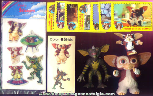 (12) Different Gremlins Movie Character Items