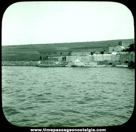 Early Palestine Glass Photograph Slide