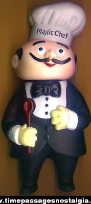 Magic Chef Advertising Character Rubber Figure Bank
