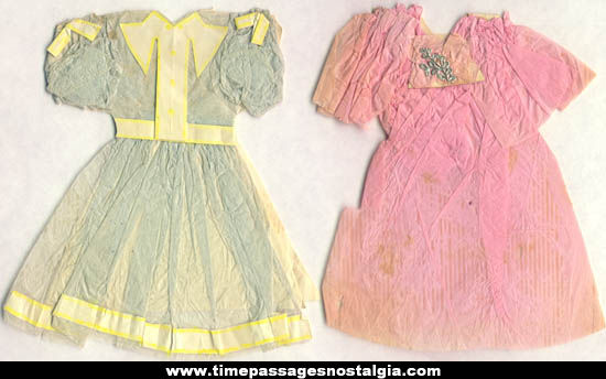 (22) Different 1800s Victorian Paper Doll Dresses and Hats