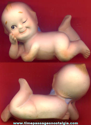 Old Porcelain Kewpie Doll Character Figurine