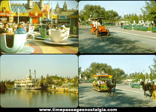 (49) 1956 Disneyland Theme Park Vacation Photograph Slides