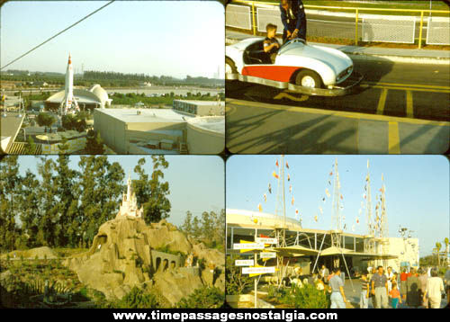 (49) 1956 Disneyland Theme Park Vacation Photograph Slides