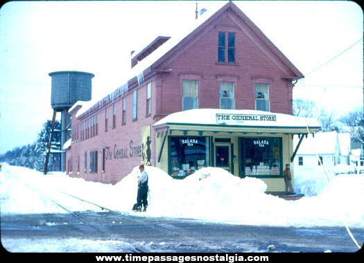 Old Sanbornville New Hampshire General Store Photograph Slide