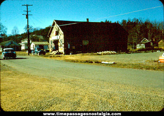 Old General Store Exterior Photograph Slide