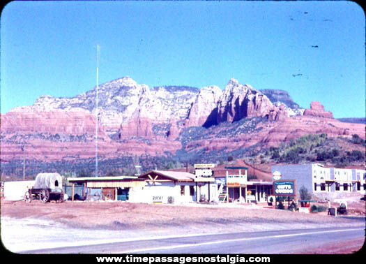 Old Desert Tourist Store Photograph Slide