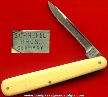 Small Old German Celluloid Pocket Knife