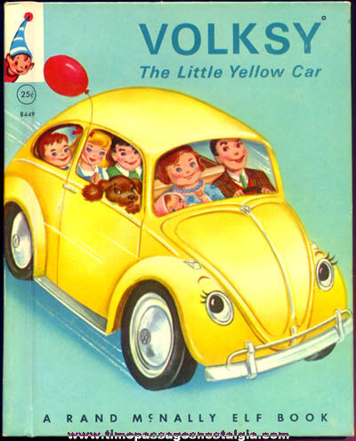 1965 ’’Volksy The Little Yellow Car’’ Childrens Book