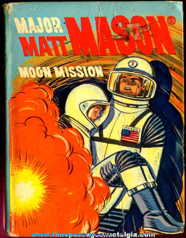 ©1968 Major Matt Mason Moon Mission Big Little Book