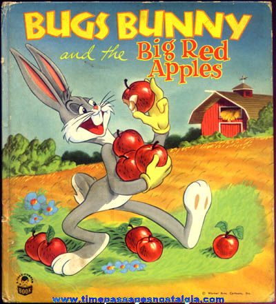 1950 Bugs Bunny and the Big Red Apples Whitman Book