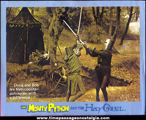 ©1972 Monty Python and The Holy Grail Movie First Draft Script