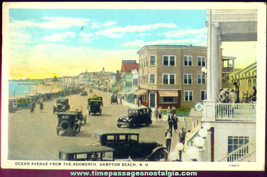 1930 Ocean Avenue Hampton Beach New Hampshire Post Card