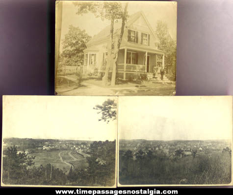 (3) 1902 Saugus Massachusetts Photographs