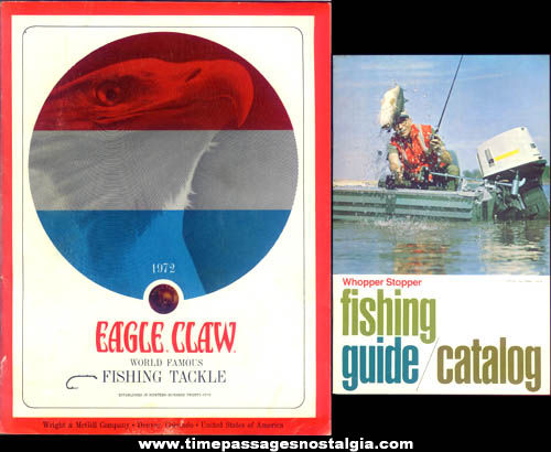 (2) Old Sport Fishing Supply Advertising Catalogs
