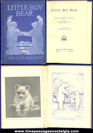 1917 Little Boy Bear Hard Back Book
