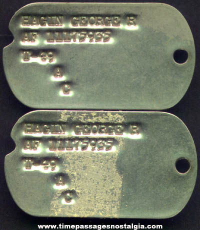 Old Dog Tags