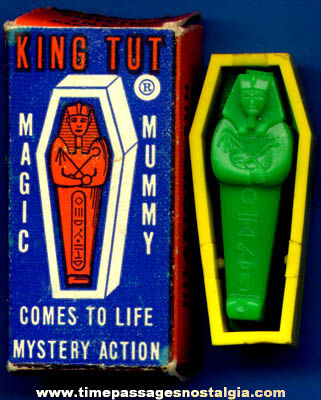 Colorful Old Boxed King Tut Novelty Magic Mummy