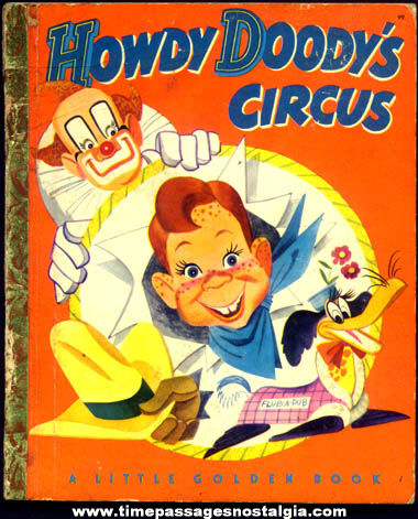 1950 Howdy Doody’s Circus Little Golden Book