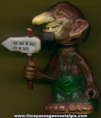 1972 Berries Nodder Troll Figure