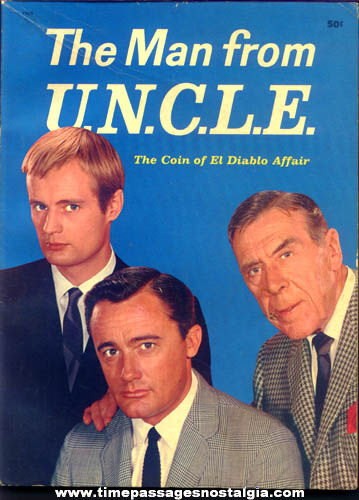 1965 Man From U.N.C.L.E. Story Book