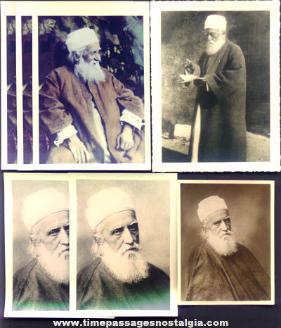 (15) Old ABDU’L-BAHA Photographs & Louhelen Baha’i School Programs