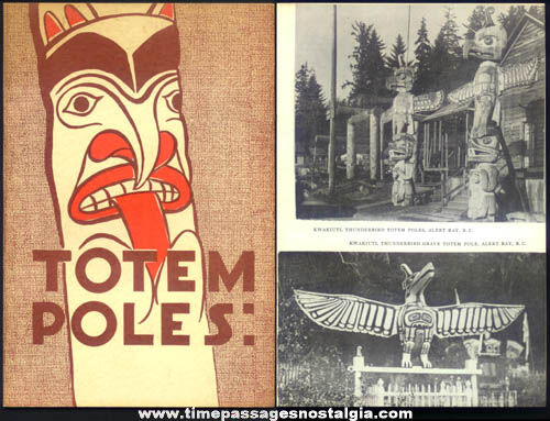 1969 Milwaukee Public Museum Totem Poles Booklet