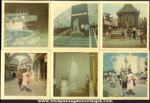 (80) 1964 - 1965 New York World’s Fair Color Photographs & Negatives