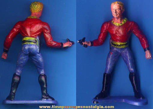 Old Painted Hard Plastic Flash Gordon Playset Figure