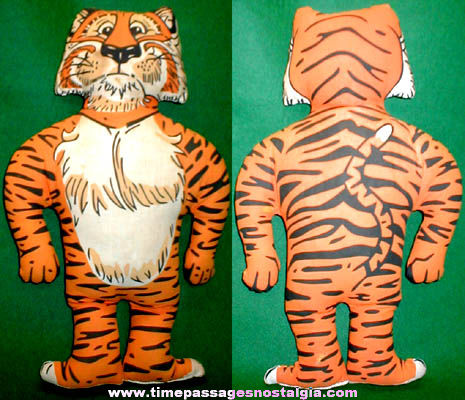 Old ESSO Gasoline Advertising Premium Tiger Character Doll