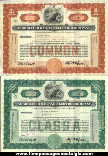 (4) 1932 Energy Company Class A Common Stock Certificates