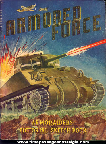World War II Armored Force Pictorial Sketch Book