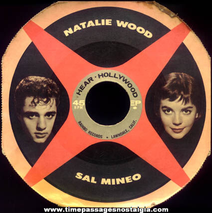 Old Natalie Wood & Sal Mineo Hear Hollywood Paper Record