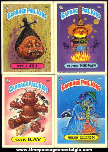 (82) 1986 Garbage Pail Kids Trading Card Stickers