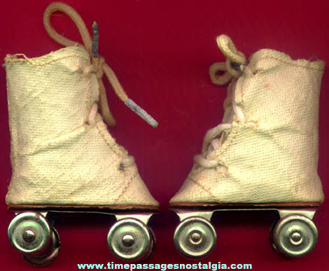 Old Pair of Doll Roller Skates