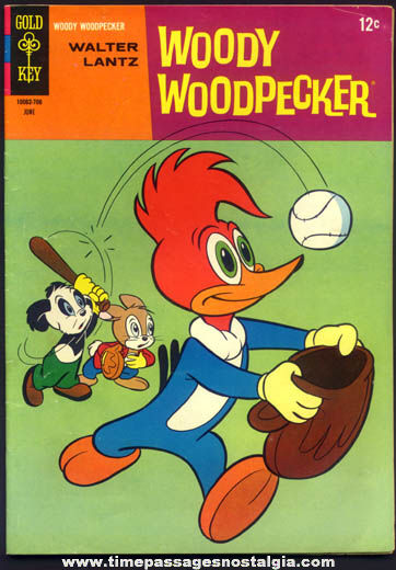 ©1967 Walter Lantz Woody Woodpecker Character #97 Gold Key Comic Book