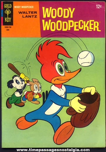 1967 Walter Lantz Woody Woodpecker Character #97 Gold Key Comic Book