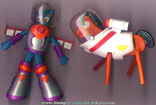 Gumby & Pokey Character Space Astronaut Toy Playset Figures