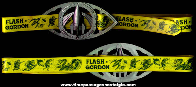 1952 Flash Gordon Character Space Belt & Buckle