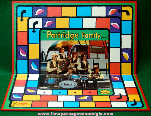 1971 Partridge Family Milton Bradley Board Game