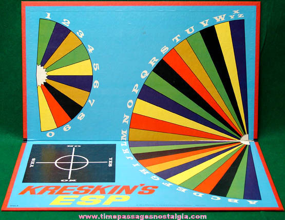 1966 Kreskins ESP Milton Bradley Board Game