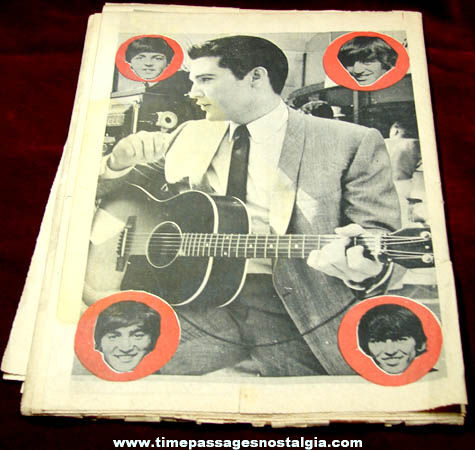 1965 National Blast Weekly Music Tabloid Paper