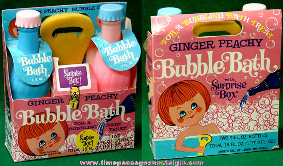 Old Unused Soda Bottles Bubble Bath Kit With Surprise Toy Ring