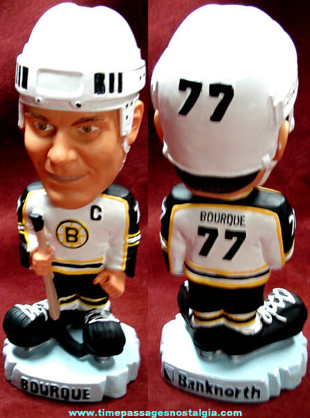 Ray Bourque Boston Bruins Hockey Bank North Advertising Bobble Head Figure