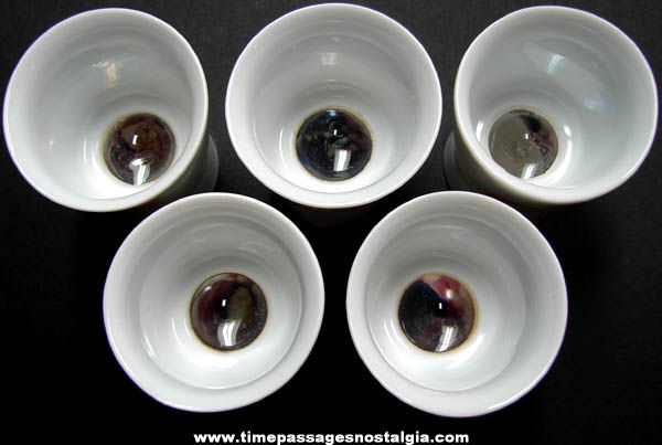 (5) Different Nude Male Saki Drink Glasses