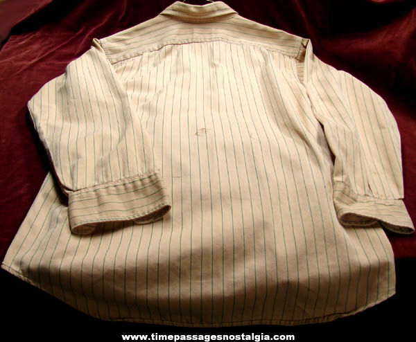 Old Coca-Cola Employee Uniform With Cloth Patch