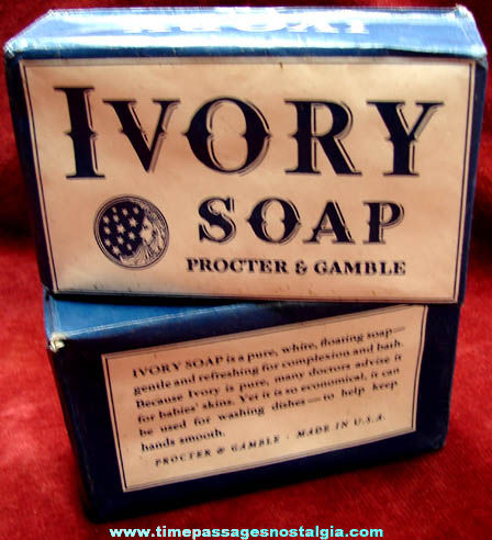 (2) Old Unopened Proctor & Gamble Ivory Soap Bars