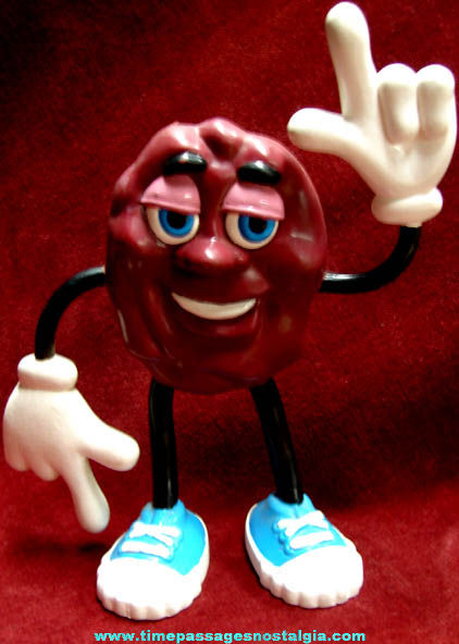 Large California Raisin Character Advertising Bendy Figure