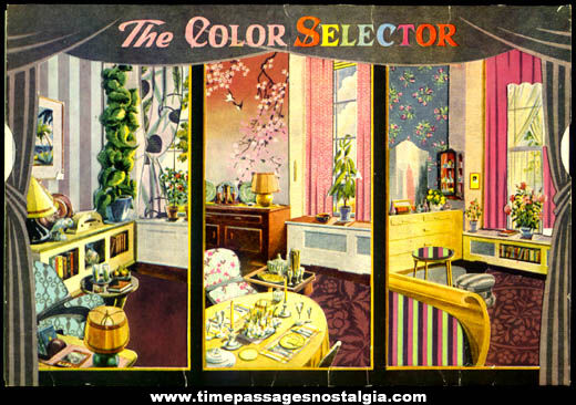 Colorful 1947 Popular Home Decoration Color Selector
