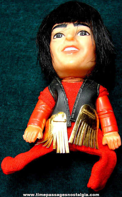 1970 Monkees Davy Jones Character Finger Puppet Doll