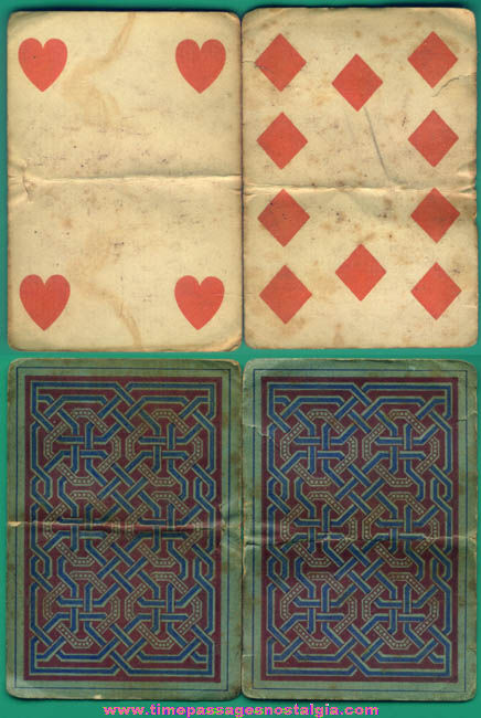 (2) Early Unknown Maker Playing Cards